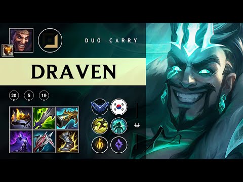 Draven ADC vs Xayah - KR Diamond Patch 25.24