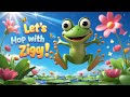 There Was A Frog Who Loved To Hop Fun Kids Song With Actions H O P P Y Song For Children