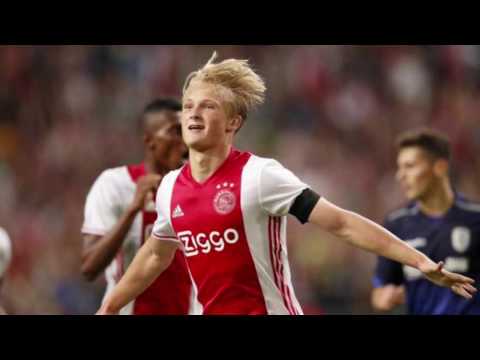Kasper Dolberg for Ajax vs Sparta Rotterdam (12/2/17) (The next Zlatan Ibrahimovic?)