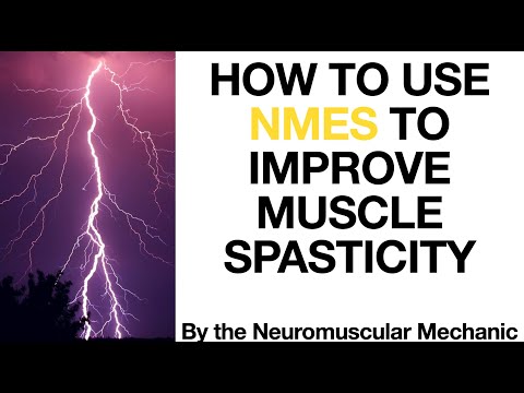 How to use neuromuscular electrical stimulation to improve spasticity