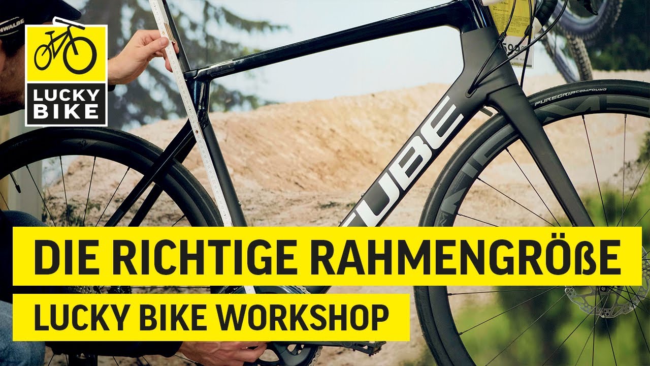 Welche ist die richtige Rahmenhöhe? | Markenräder & Zubehör günstig kaufen  | Lucky Bike