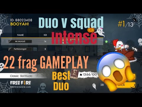22 FRAG GAMEPLAY (DUOS v SQUADS)