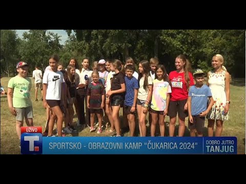 Летњи спортско-образовни камп "Чукарица 2024"- саговорник ПР Градске општине Чукарица Ана Дудуковић