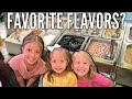 What R Our Favorite Frozen Yogurt Flavors? | Family Nighttime Routine | Throwback