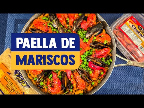 Cómo hacer paella de Mariscos estilo #MamáLycha #Recetas