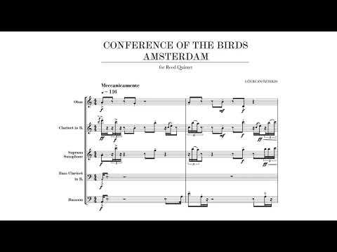 Uğurcan Öztekin - Conference of the Birds Amsterdam (2019) [w/score]