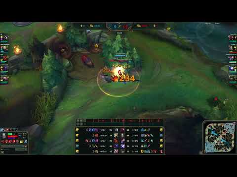 Tryndamere Jungle Practice