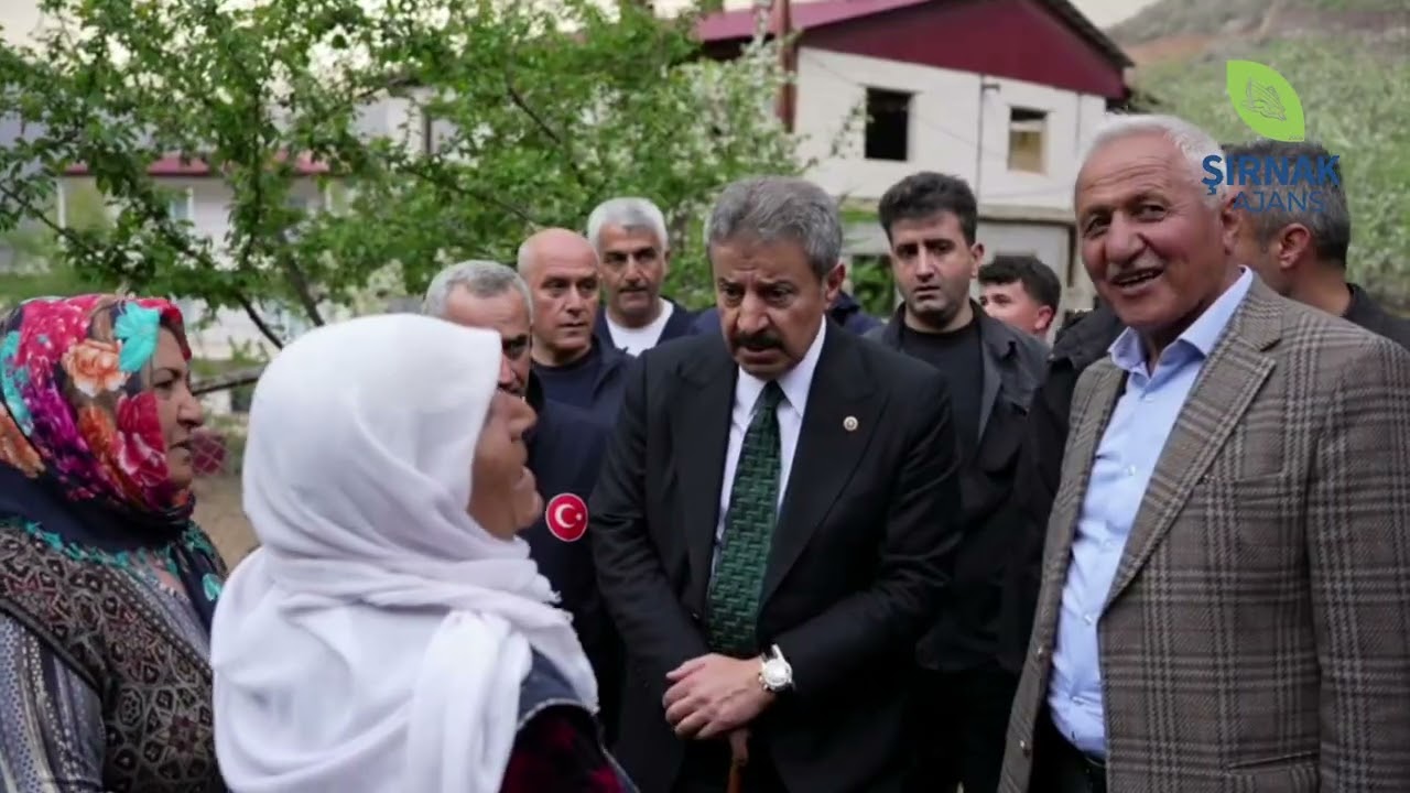 Beytüşşebap’ta sel sonrası yıkım görüntüleri
