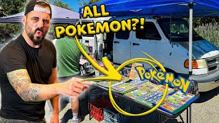THEY WERE JUST SITTING THERE! Crazy Pokemon Cards At A Flea Market