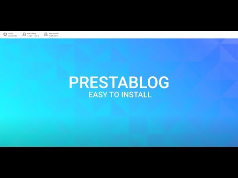 Presentation blog module prestablog for prestashop 1.7