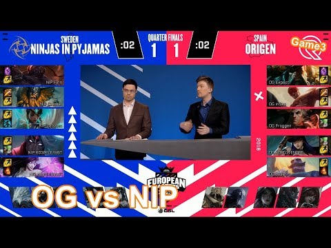 2018/4/22 復仇者佛根by far組成OG再次回歸 Insec霸氣鎖下李星丨European Masters Spring