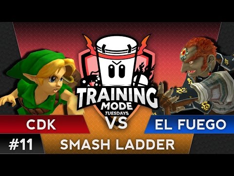 TMT 11 - El Fuego (Ganondorf) vs. CDK (Young Link) - SSBM Smash Ladder - Smash Melee