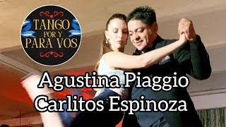 Video thumbnail for Estoy pagando la culpa (D'Arienzo) Agustina Piaggio y Carlitos Espinoza. BFM 20jul25 (2/3)