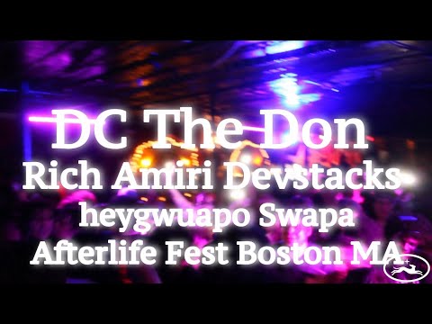 Thumbnail for DC The Don, Rich Amiri, Devstacks, heygwuapo+ More Live In Boston @ AfterLife Fest Shot By Dan Horan by Don Rich
