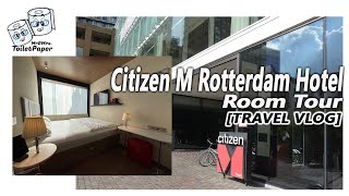 Room Tour | Citizen M Rotterdam Hotel | Holland