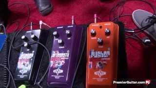 Video thumbnail for NAMM '14 - Rotosound 1960s Fuzz Reissue, Wobbler Tremolo, King Henry Phaser Demos by Premier Guitar