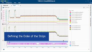 MDA V8 – Defining the Oscilloscope's Strips and Signal List Settings