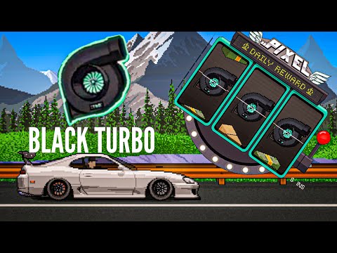 Pixel Car Racer - HOW TO WIN THE BLACK TURBO!