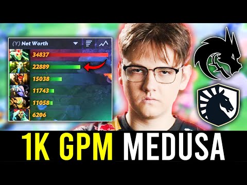 "YATORO 1000 GPM MEDUSA in GAME 3 against TEAM LIQUID.." (POV)