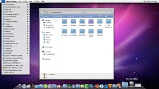how to install Mac Theme(Skin pack) on Windows xp.7,8 Tutorial