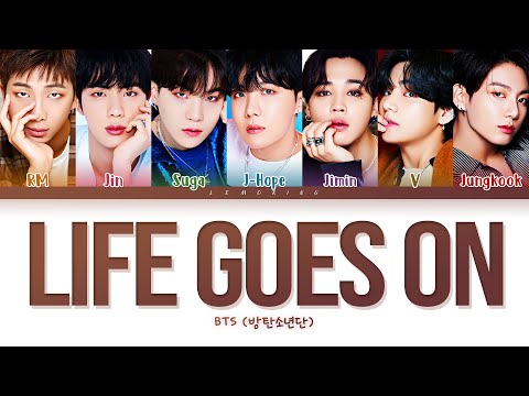 BTS Life Goes On Lyrics (방탄소년단 Life Goes On 가사) [Color Coded Lyrics/Han/Rom/Eng]
