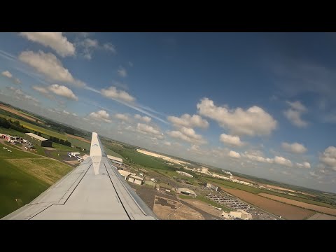 4K Hyper lapse Flight / Humberside (HUY) to Amsterdam Schiphol (AMS)