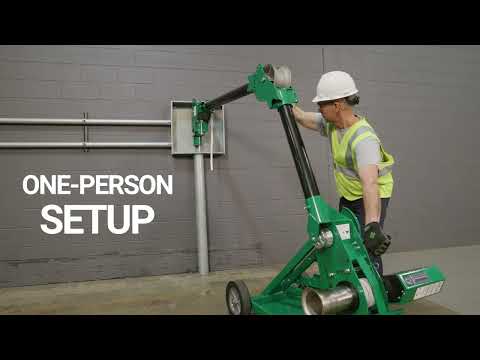 GX10 10k Tugger™ with Floor Mount | Greenlee