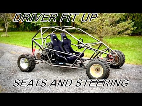 Two Seat Crosskart: Driver Fit Up