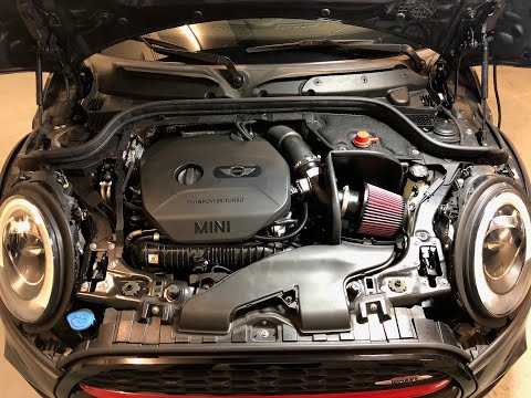 2015 Mini Cooper John Cooper Works K&N Typhoon install & sound
