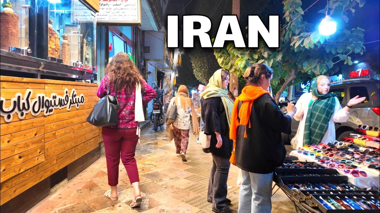 Walking in Tehran Streets in Southern Neighborhoods | Nazi Abad Tehran Nightlife