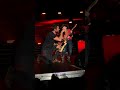 FIRE! Playing guitar on stage with Brett Eldredge