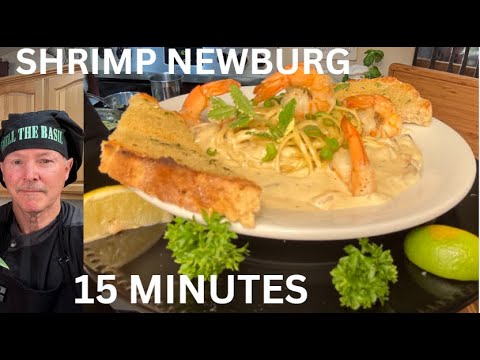 SHRIMP NEWBURG IN 15 MINUTES