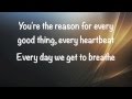The Afters - Every Good Thing - (with lyrics)