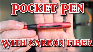Review of the Kaweco Carbon Fiber Red Sport Fountain Pen!