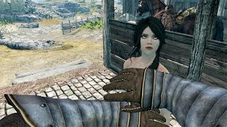 Sofia why are you naked?! Skyrim VR MODDED