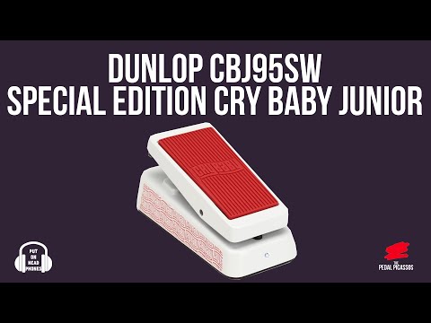 Обзор педали эффектов Dunlop CBJ95SW Cry Baby Junior Wah Special Edition