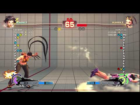 SSF4 AE Ver. 2012: FAXgimoto [Makoto] vs. DDR2133 [Ibuki] - PSN Ranked Match