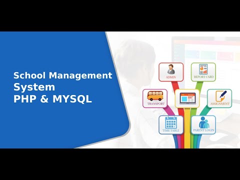 School management system project in PHP and MySQL