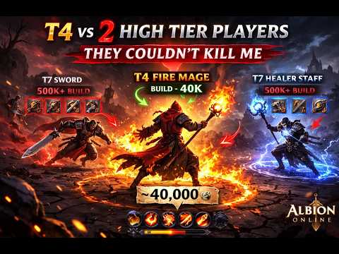 T4 vs 2 High Tier Players… They Couldn’t Kill Me