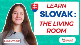 The Living Room in Slovak! 🛋️📺