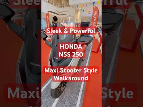 Thumbnail for Is the Honda NSS250 the Ultimate City Scooter? 🛵✨ Walkaround Review by Honda NSS250