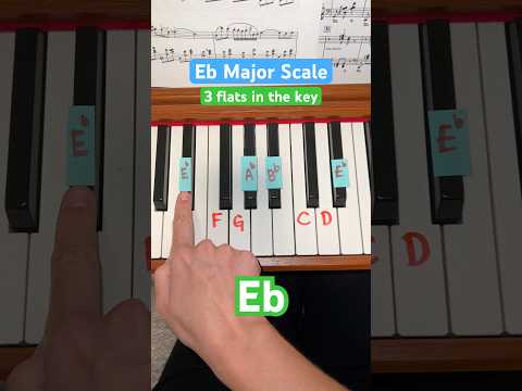 Eb Major Scale Piano Performance Video
