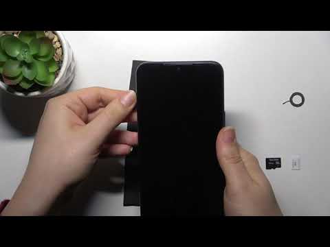 Install SIM and memory card in NOKIA G50 5G - insert chip and SD