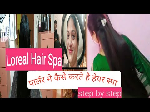 Loreal Hair spa 👸@vlogswithmeenucorner7388