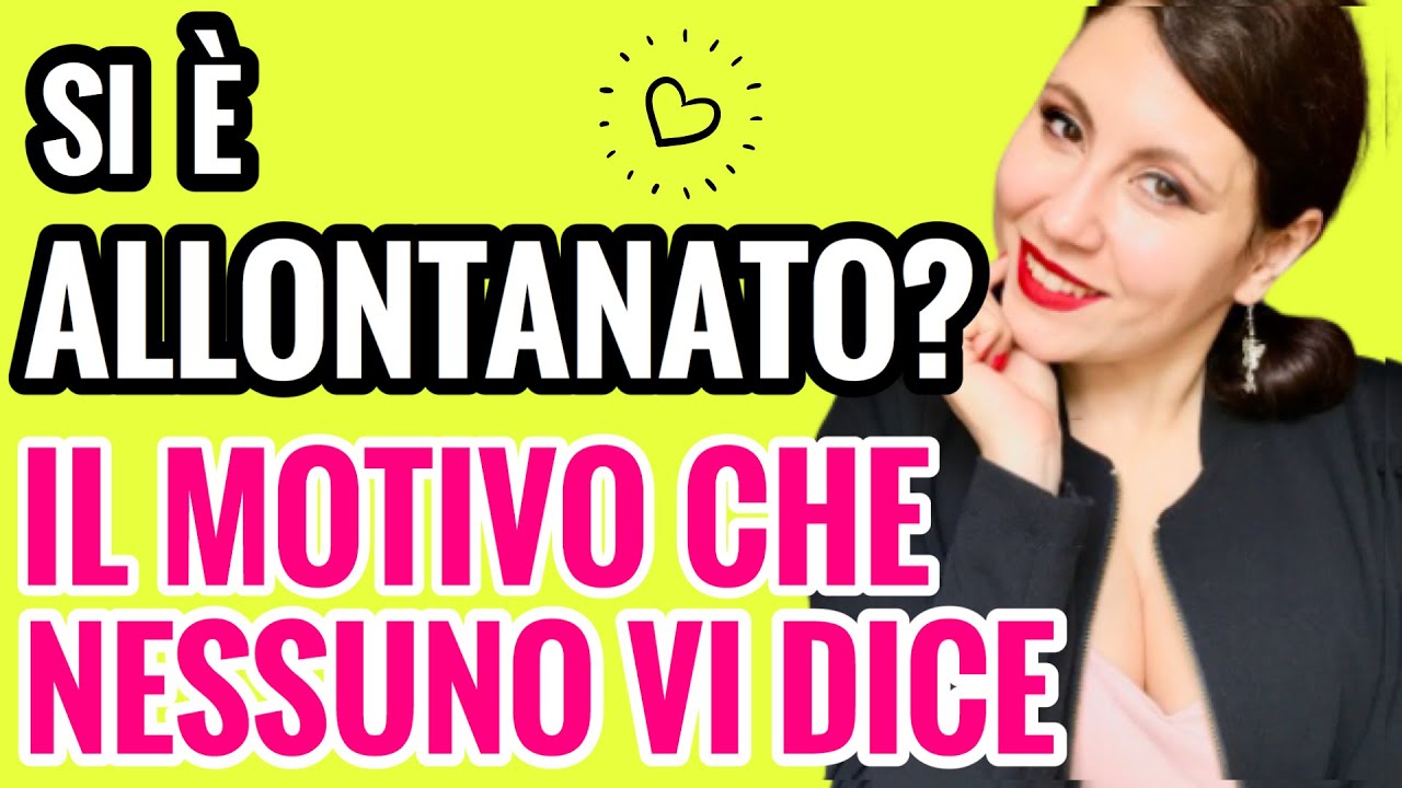 Watch Now PERCHÉ LUI SI È ALLONTANATO DA ME TI SVELO UN SEGRETO! PERCHÉ LUI SI È ALLONTANATO DA ME TI SVELO UN SEGRETO!