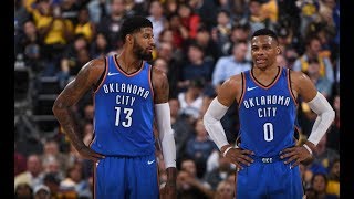Russell Westbrook - Paul George - Oklahoma City Thunder