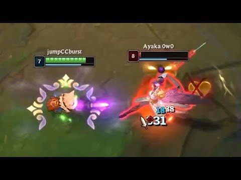 7% HP Fiora vs Teemo.