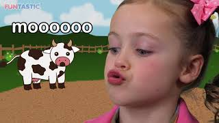 Moo Cow | Learn Animal Sounds!