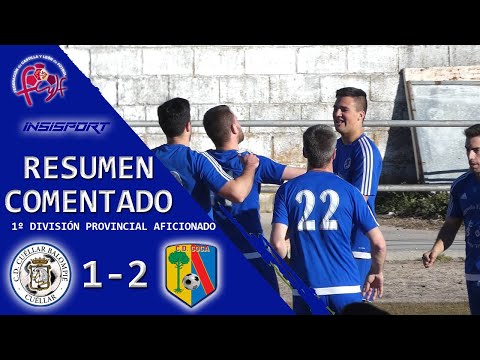 CD CUÉLLAR BALOMPIÉ 1-2 CD COCA | RESUMEN J17 1º DIV PROVINCIAL AFICIONADOS SEGOVIA 21-22