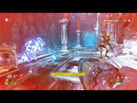 Doom Eternal -  Plasma Rifle Microwave Beam - Master Challenge  & Mastery Effect Gameplay